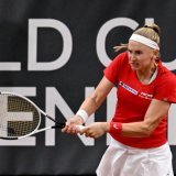 Jil Teichmann: un sacré défi mercredi à Roland-Garros. KEYSTONE/EPA PAP/PIOTR POLAK